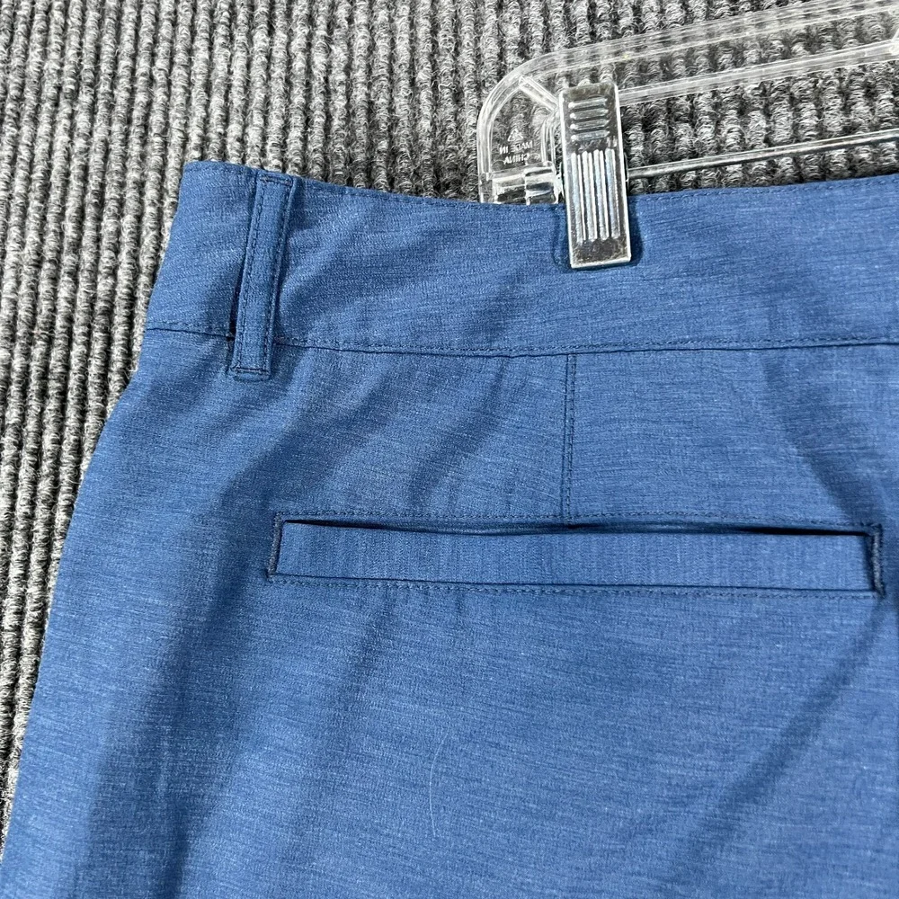 Faherty All Day Shorts Mens Size 38 Blue Casual Outdoor Active Beach Vacation
